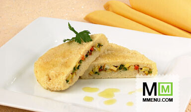 Зразы манные с омлетом и морковью Зразы манные с омлетом и морковью